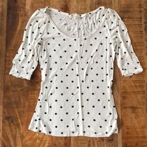 Old Navy polka dot top
